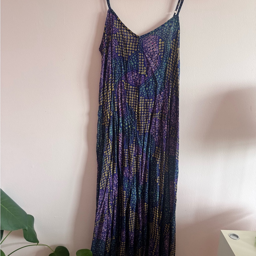Anthropologie Patterned Jumpsuit